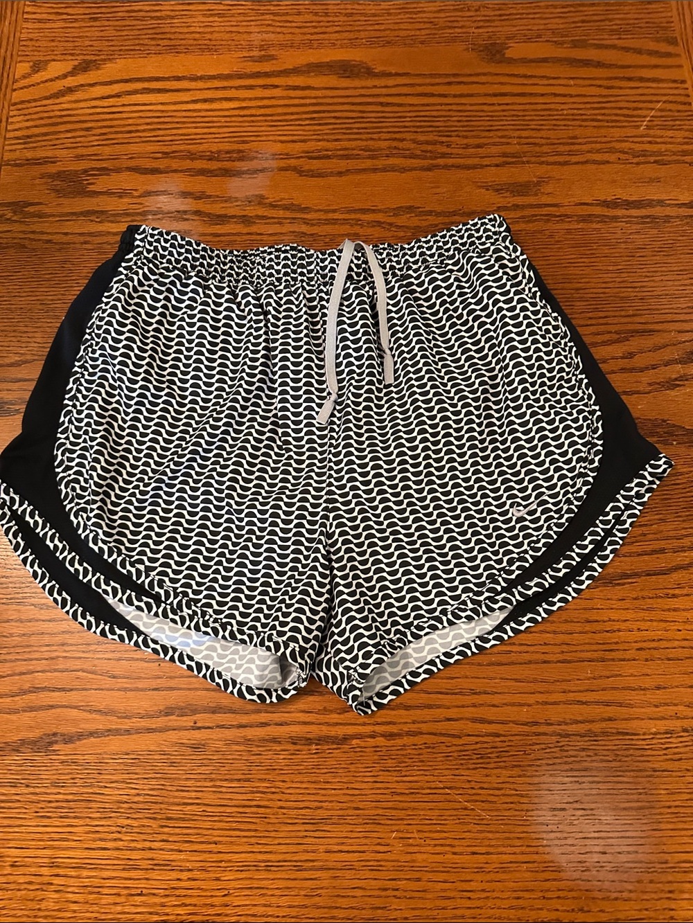 Women’s Nike athletic shorts with built-in panty size medium